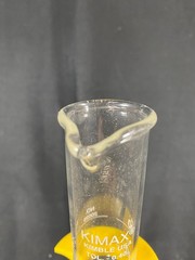 KIMBLE KIMAX Glass 100mL Class A Certified TD White Graduated Cylinder 20026-100