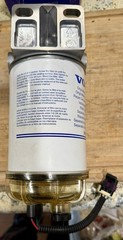 OEM Volvo 8159975 Diesel Engine Water Separator Fuel Filter w/ Sensor