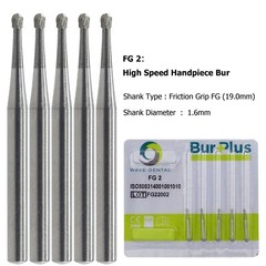 Wave Dental Carbide Burs FG 8 2 4 6 1/4 1/2 Round 330 557 556 245 Friction Grip