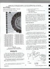 International Harvester 454 Tractor Operators Manual