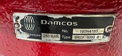 Damcos BRCF 8000 B1,High-Torque Single-Acting Hydraulic Rotary Actuator 160N4183