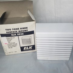 ELK Products ELK-SS36 Two-Tone Surface Mount Siren Alarm 6-12VDC