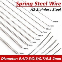 Spring Steel Wire Rods Diameter 0.4mm/0.5mm-2mm A2 Stainless Steel High Quality