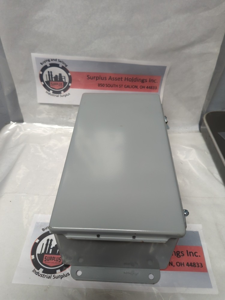 HOFFMANN,A12064CH,JUNCTION BOX/ENCLOSURE 12 IN X 6IN X 4IN NOS