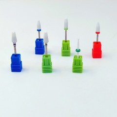 Dental Lab White Zirconia Ceramic Burs for Micro Motor HP Polishing Acrylics etc