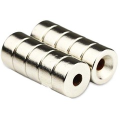 Lot 10-100 Strong Countersunk Ring Magnets 12x 3mm Rare Earth Neodymium 4mm hole