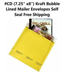 10 #3 8.5X14.5 Kraft Paper Bubble Padded Envelopes Mailers Case 8.5″X14.5