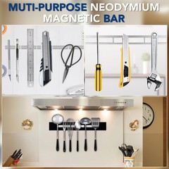 12 Neodymium Bar Magnets Rare Earth Rectangle Heavy Duty Powerful 60X10X3Mm