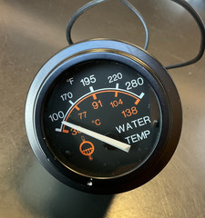 New OEM ASV Water Temperature Gauge – 0300-353
