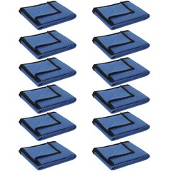 12 PCS Moving Blankets 80″ x 72″ (35lb/dz) Quilted Shipping Furniture Pads
