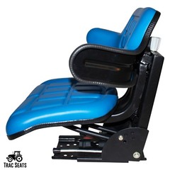 Blue Tractor Suspension Seat Fits Ford /New Holland 5000, 5600 5610 5900 5910
