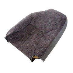 Driver Side Top Lean Back Cloth Seat Cover Mist Gray for Dodge Ram 1998-2002