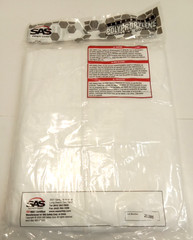SAS Safety 6843 Lightweight Polyproylene Disposable Coverall Full Zip Large