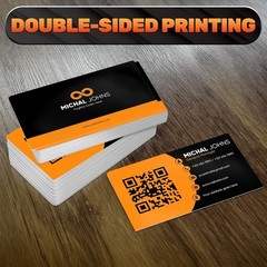 100 Pcs Aluminum Business Card Blanks Sublimation Printable 3.4×2.1 in