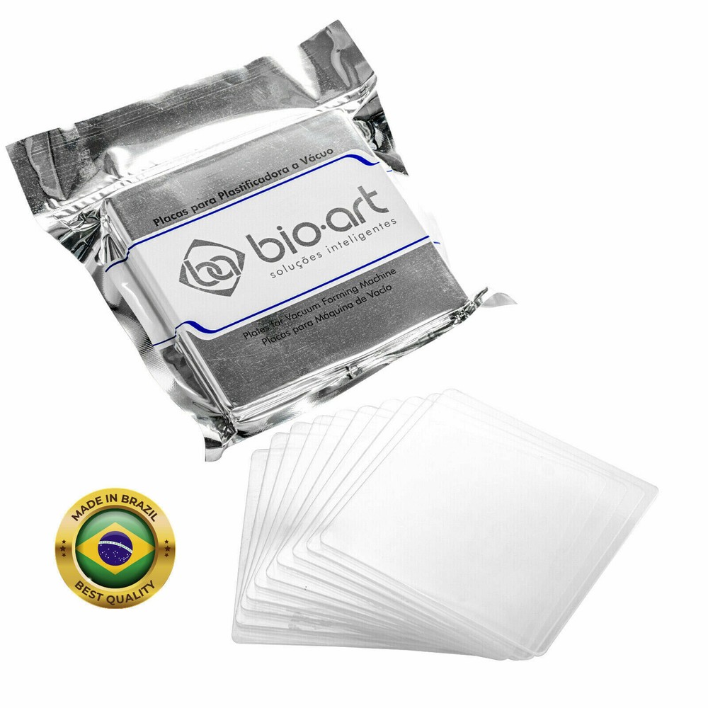 Bio-Art Hard&Soft Plate Sheet 5″×5″ for Vacuum Forming Machine Made in Brazil