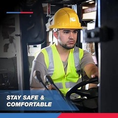 Lightweight X-Large Safety Vest – Sleeveless, Machine Washable & High Visibility
