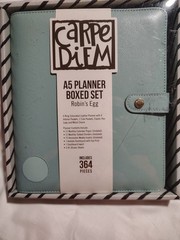 Carpe Diem A5 Weekly/Monthly Planner Boxed Set Robin’s Egg Undated 7941