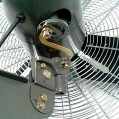 Oscillating Wall Mount Fan 30″ Diameter 1/3HP 8775CFM
