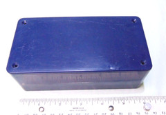 6″ Dark Blue Plastic Project Hobby Box Enclosure – 6″ x 4″ x 2″
