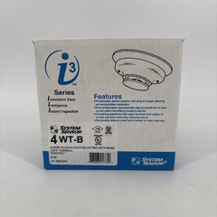 System Sensor 4WT-B Photoelectric Smoke Detector with Base