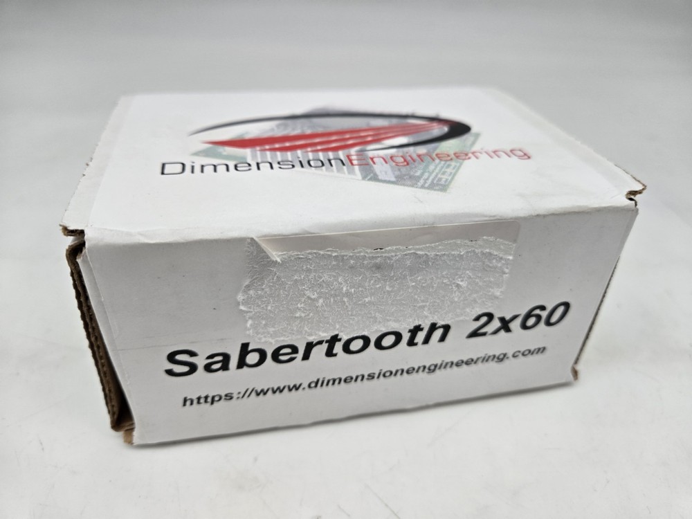 Sabertooth dual 60 Amp motor driver 2×60 Dimension Engineering
