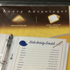 Avery Sheet Protectors For Letter 8 1/2″ x 11″ 25 Sheet ~ Clear Standard Weight