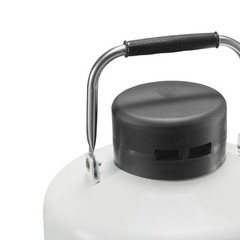 VEVOR Liquid Nitrogen Tank 10 L Aluminum Alloy LN2 Container Dewar 6 Canisters