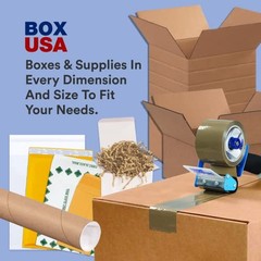 Moving Boxes Medium 18″L x 14″W x 18x14x12″ 20-Pk, Kraft Brown