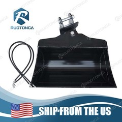 600mm Tilting Bucket for 1 Ton Mini Excavator Digger Attachment FREE SHIPPING