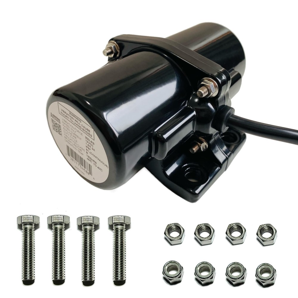 AMBITIONMOTOR VIB100 12VDC Vibrator Vibration Motor for Salt Sand Spreader an…