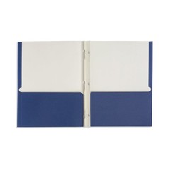 2 Pocket Folder with Prongs, 1 Side Printed, Assorted Colors, 50 pack