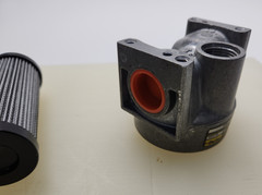 Parts Only Parker Hydraulic Filter 4VA83 + New Filter Element Included 932612Q