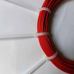 Zip Ties 4 inch 1000 pcs Cable Zip Ties with 18 Pounds Tensile Strength, White C