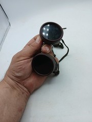 Pair Of Vintage Welders Goggles Airco Steampunk Removable Lens Cool Design