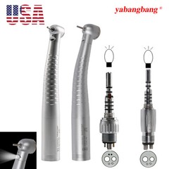 Dental LED Fiber Optic Handpiece High Speed/ 4/6-Hole Quick Coupler Fit KaVo USA