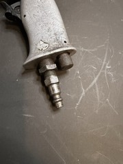 Pneumatic Right Angle Die Grinder Air Tool w/ Roloc Disc Holder