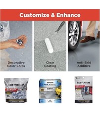 Rust Oleum Epoxyshield Garage Floor Coating 2 Part Epoxy Durable High Gloss