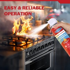 2 Pack Portable Fire Extinguisher Spray Mini for Home Kitchen Car Safety