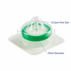 100pcs Lab PES STERILE Syringe Filter 33mm Diameter 0.22μm Pore Size Hydrophilic