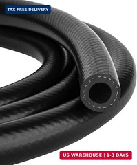 1/2 Inch (12mm) ID Fuel Line Hose 10FT NBR Rubber Push Lock Hose High Pressure 3