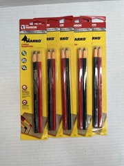 CH Hanson 10259 – El Marko China Marker-Red & Black 2Pcs. Carded 5 Sets