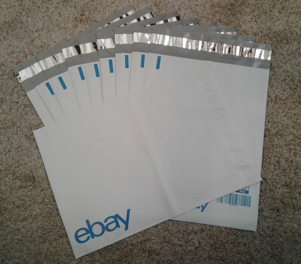 Poly mailers, 10 X 12 1/2 self seal, Qty 10