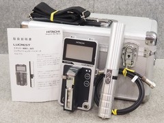 HITACHI ALOKA TCS-1172 LUCREST Gamma Survey Meter NaI(Tl) Radiation Detector