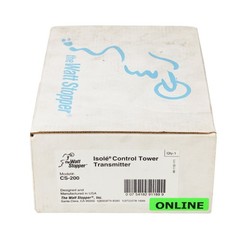 WATT STOPPER CS-200 ISOLE CONTROL TOWER TRANSMITTER, 12VDC, INDOOR USE, BLACK