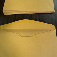 3.5×6.5 Gumme Envelopes, Brown Kraft #7 Coin Envelopes, Small Parts Envelope -9