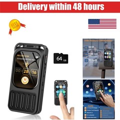 XIXITPY 64GB Digital Voice Recorder with Bluetooth & Touchscreen