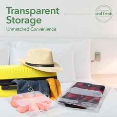 Large Plastic Storage Bags 3 Gallon Zip Lock Freezer Bags Reusable Clear