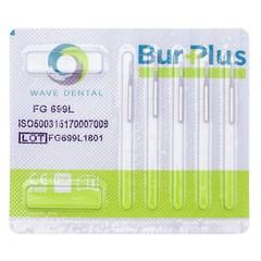 Wave Dental Carbide Burs FG 169L 699 701 702 Taper Friction Grip for High Speed