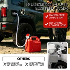 Automatic Fuel Transfer Pump with Auto-Stop, Battery Powered Fuel Transfer Pump