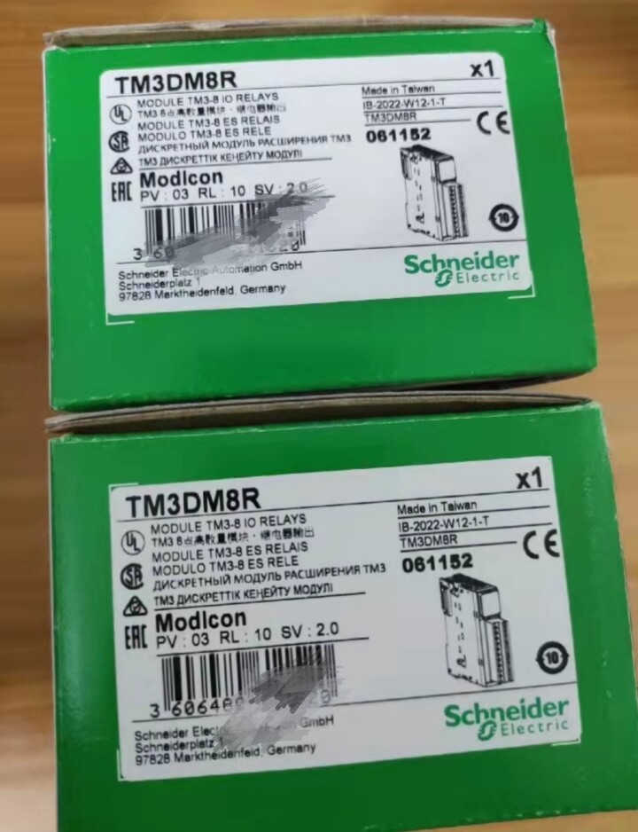 1pcs Schneider TM3DM8R digital I/O module